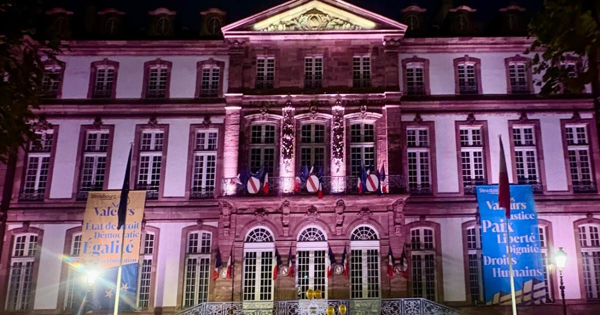 Strazburg. Pediatrik kanser farkındalık gününe ilk katılım