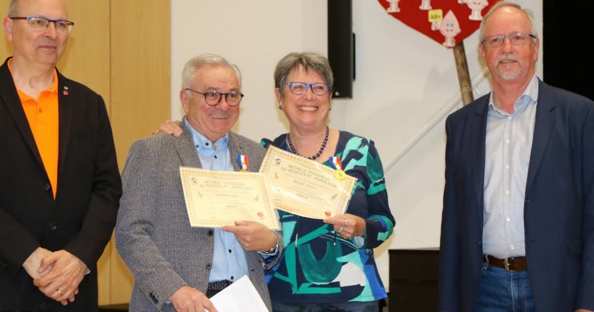 Entzheim. 40 Jahre ehrenamtliches Engagement für Blutspenden