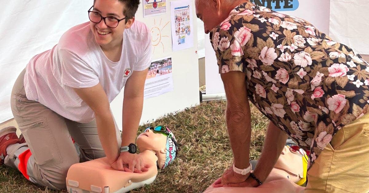 Mulhouse. Gratis EHBO-cursus met het Rode Kruis