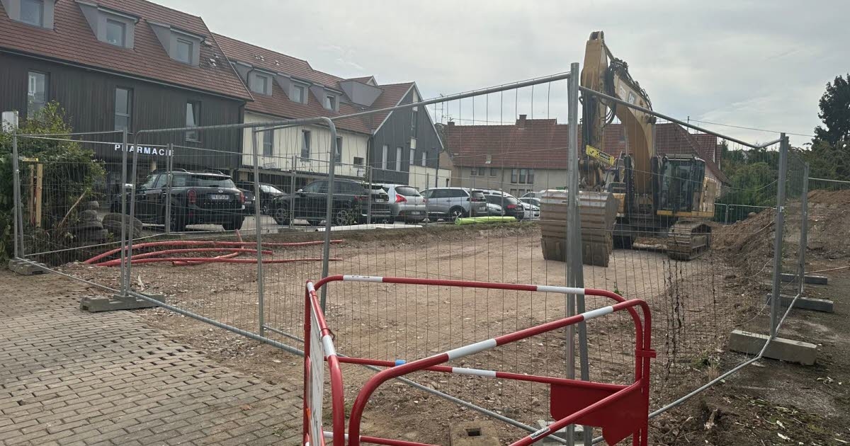 Bischoffsheim. Extension of the medical center: work has started
