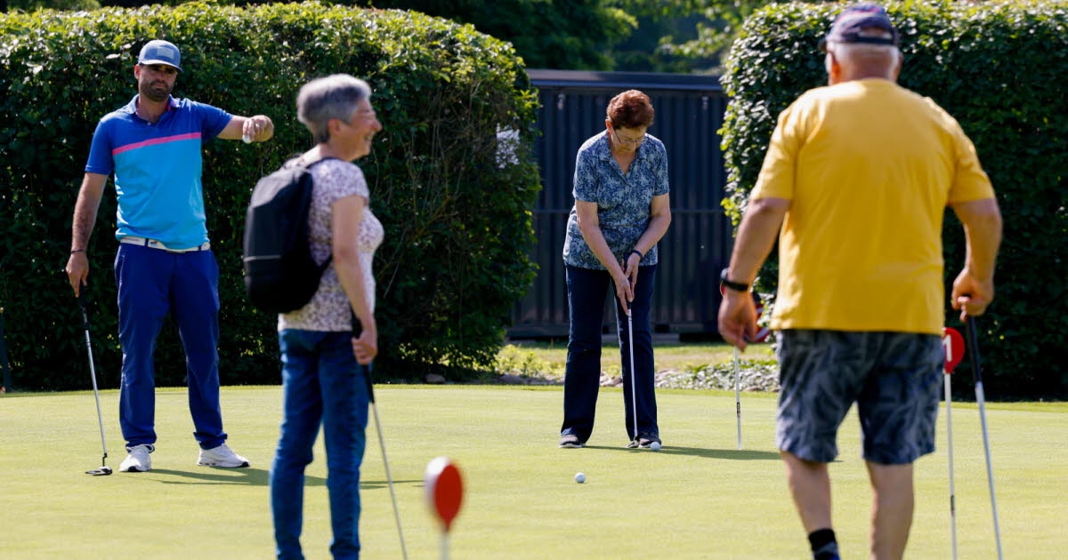 Illkirch-Graffenstaden. Een verademing voor mensen met luchtwegproblemen op de golfbaan.