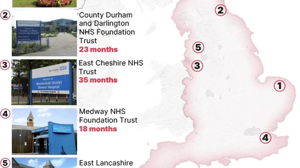 È stato rivelato che gli ospedali del NHS sono afflitti da un tasso di mortalità anormalmente alto. Il tuo è tra i più colpiti?