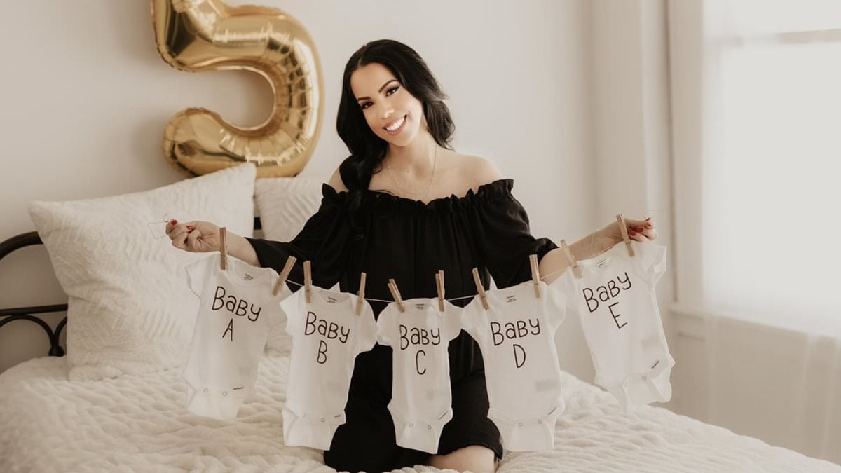 Woman who is a quadruplet gives birth to five babies in 1-in-60million case