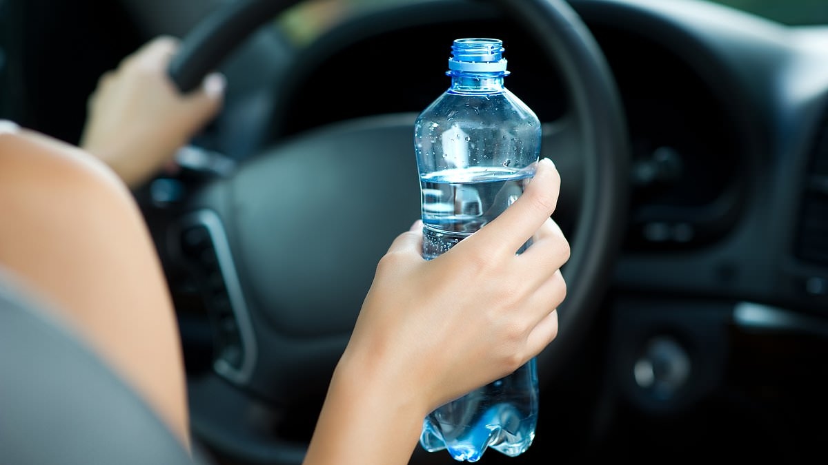 Urgent health warning as drinking water left in your car could be poisoning your body slowly over time