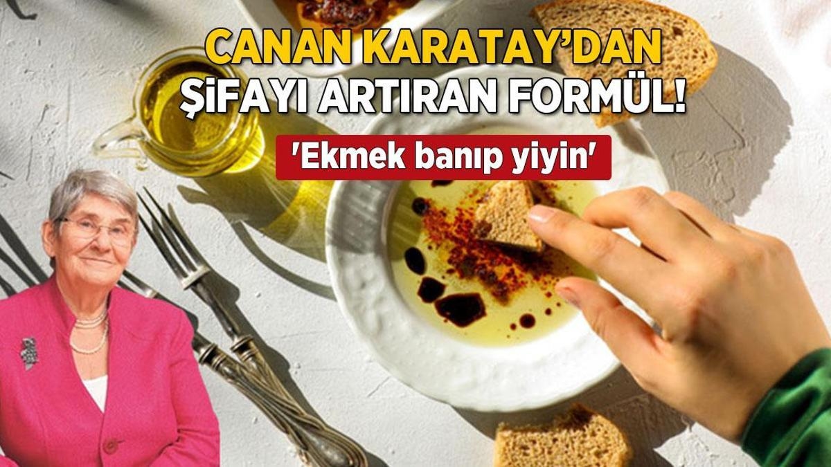 Eine Formel von Canan Karatay, die die Vorteile von Olivenöl um das Fünffache erhöht! „Brot eintauchen und essen“