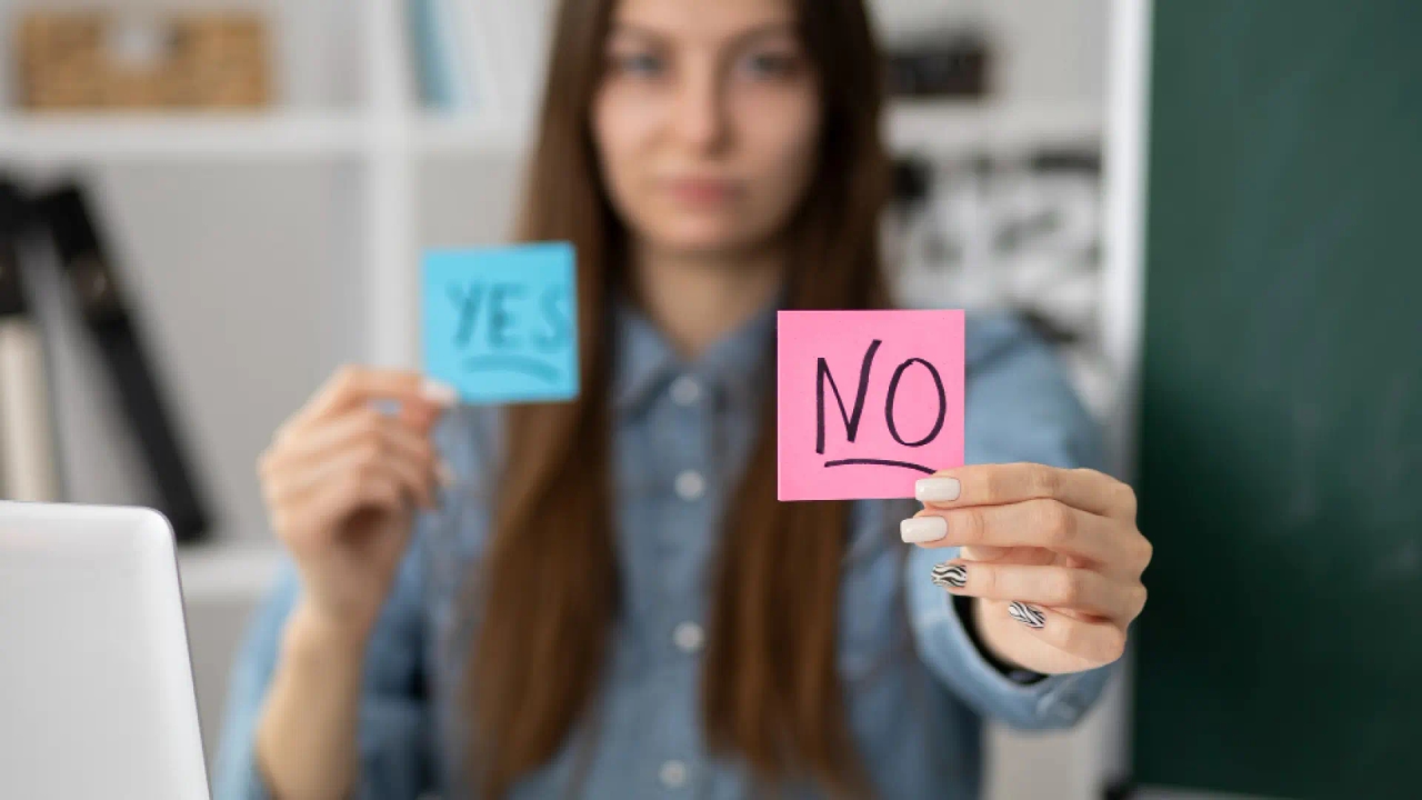 Frases usadas por pessoas que sabem dizer 'não' com elegância
