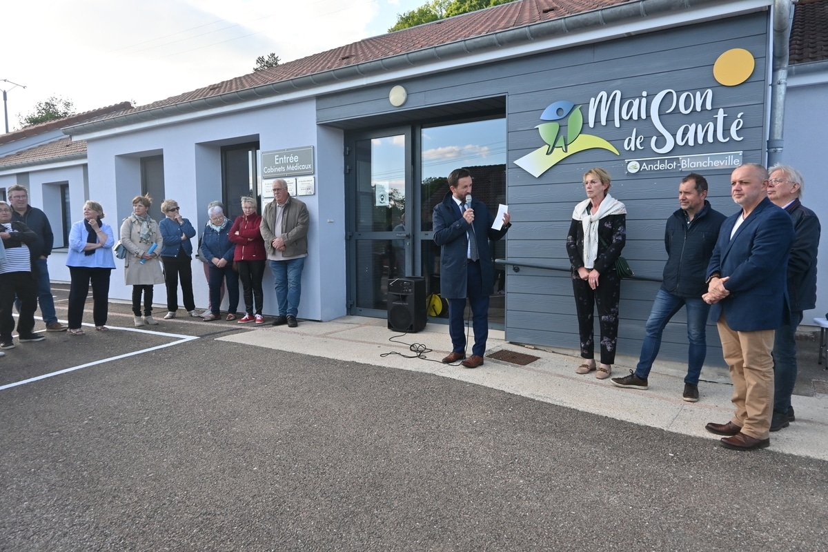 Andelot-Blancheville Health Center: inauguration of phase two
