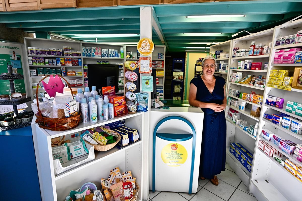 Agen. Tras 19 años al frente de la farmacia de la rue Montesquieu, Patricia Moreaux se marcha con la cabeza bien alta.