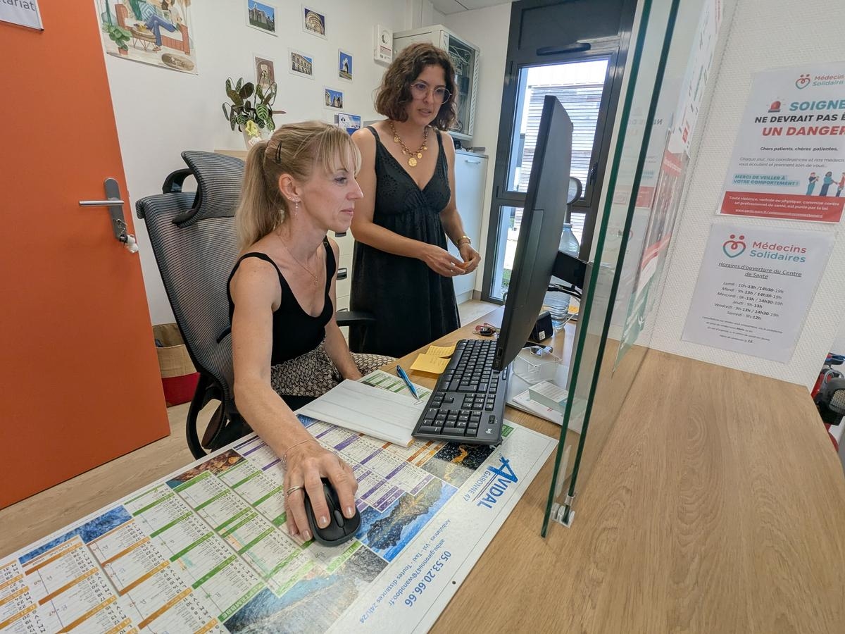 Médicos solidarios en Lot-et-Garonne. Desde la apertura del centro de salud, ¡hay alegría en el pueblo!