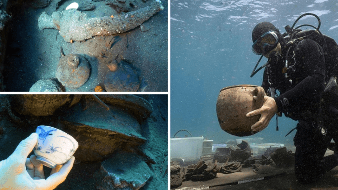 New finds from Ottoman shipwreck! "Enough artifacts to fill a museum"
