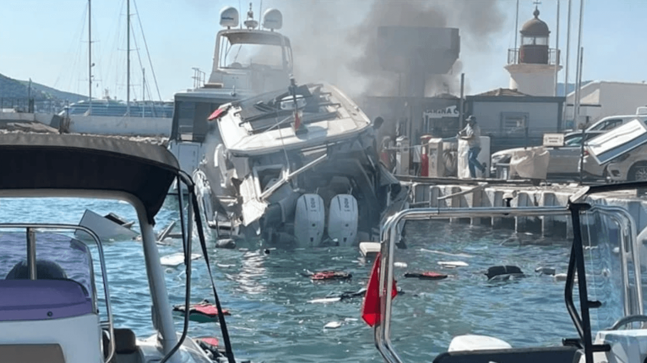Das Luxusboot, das in Bodrum explodierte, stellte sich als Beşiktaşs Manager heraus