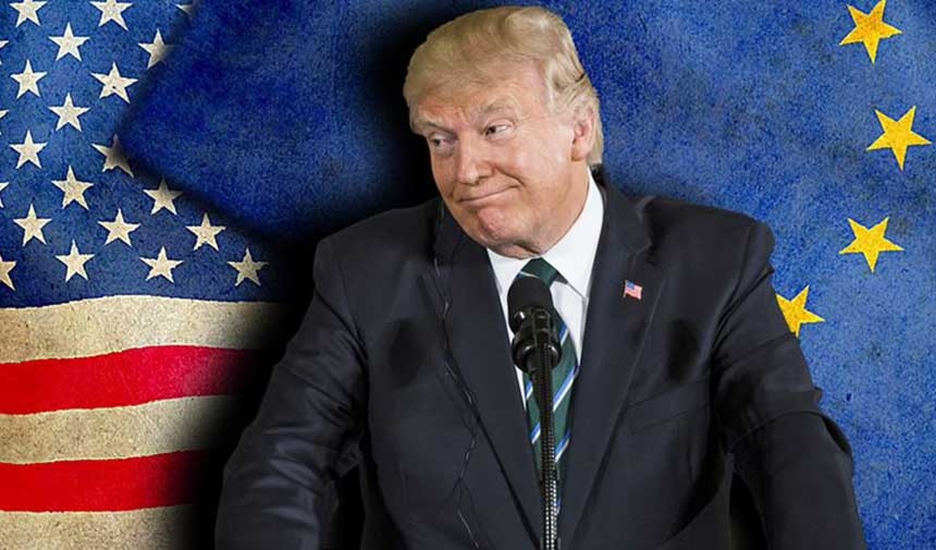 Respuesta de los aviones europeos a Trump