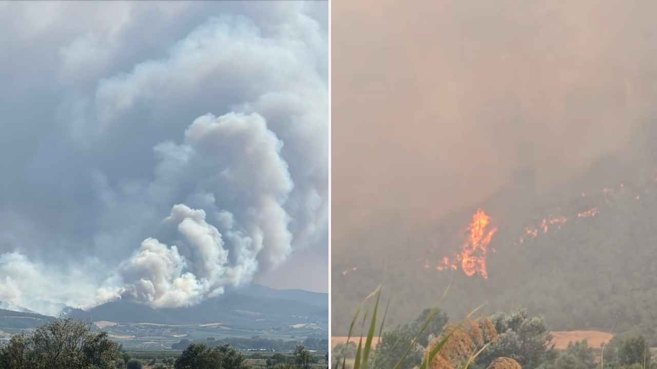Un nuevo incendio estalló en Sakarya y las llamas se extendieron a Bilecik.