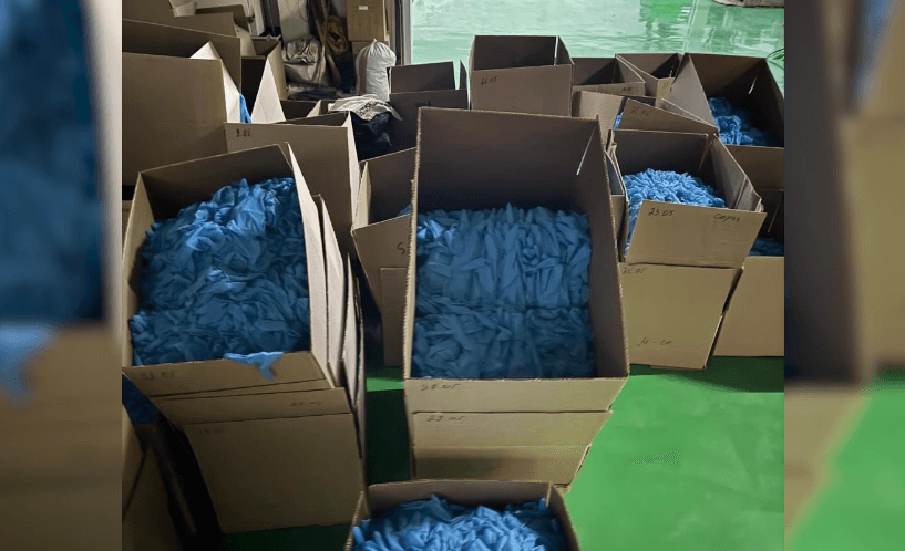 Ministry of Internal Affairs: Sale of household gloves under the guise of medical ones worth 1.2 billion rubles stopped