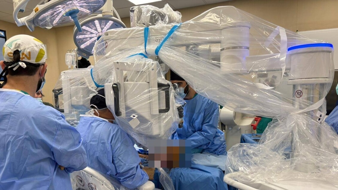 Al San Camillo debutta il robot dedicato alla microchirurgia