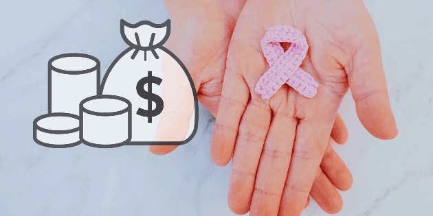 Quanto dinheiro uma mulher com câncer de mama investe?