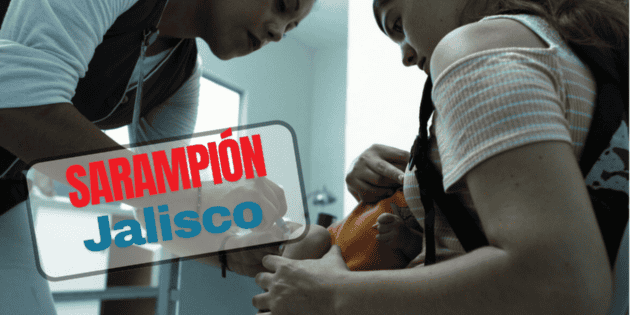 Where have the most measles cases been detected in Jalisco?